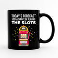 Slot Machine Coffee Mug Funny Gambling Gift Gambler Gift Funny Casino Mug Casino Lover Gambling Coffee Mug Gambling Drinkware Gift Graphic Tee – Soft Feel · Top Pick For Any Outfit