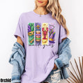 Coquette Mardi Gras Shirt Louisiana Crawfish King Cake Shirt Carnival Party Tee Women New Orleans Outfit Nola Shirt Graphic Tee – Soft Feel · Must-Have Style