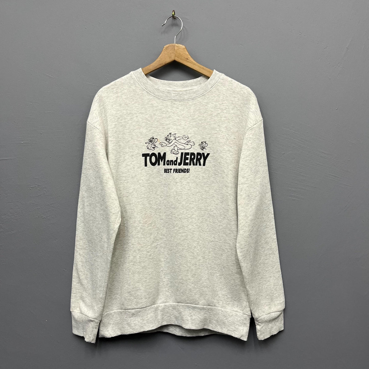 Tom and Jerry Cartoon Crewneck Sweatshirt Size Medium Sweatshirt – Premium Graphic · Must-Have Style