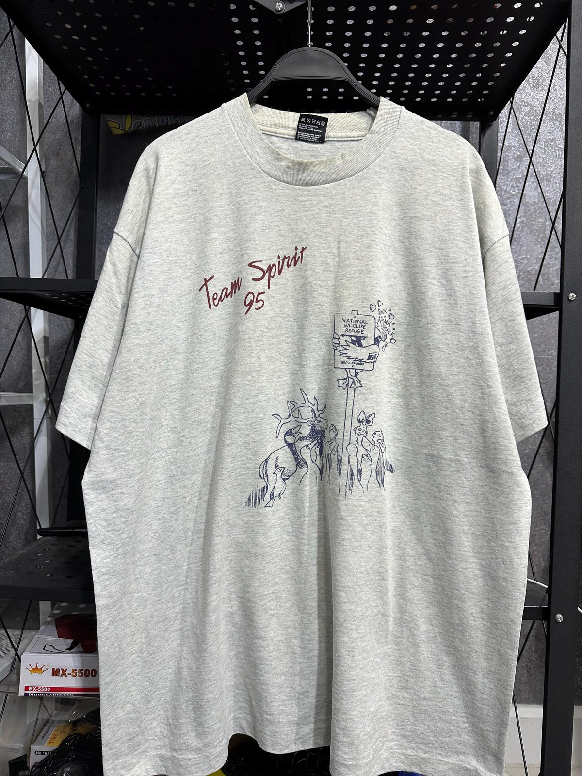 Vintage 90s Team Spirit National Wildlife Refuge 1995 T Shirt Size XL Conservation Nature Tee Retro Environmental Graphic Shirt Graphic Tee – Cozy Vibes · High-Quality Print