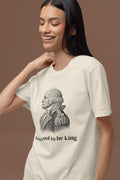 Funny George Washington Tee Shirt Too Cool To Be King Silly American History TShirt for Social Studies Teacher or History Professor Graphic Tee – Aesthetic Look · Must-Have Style