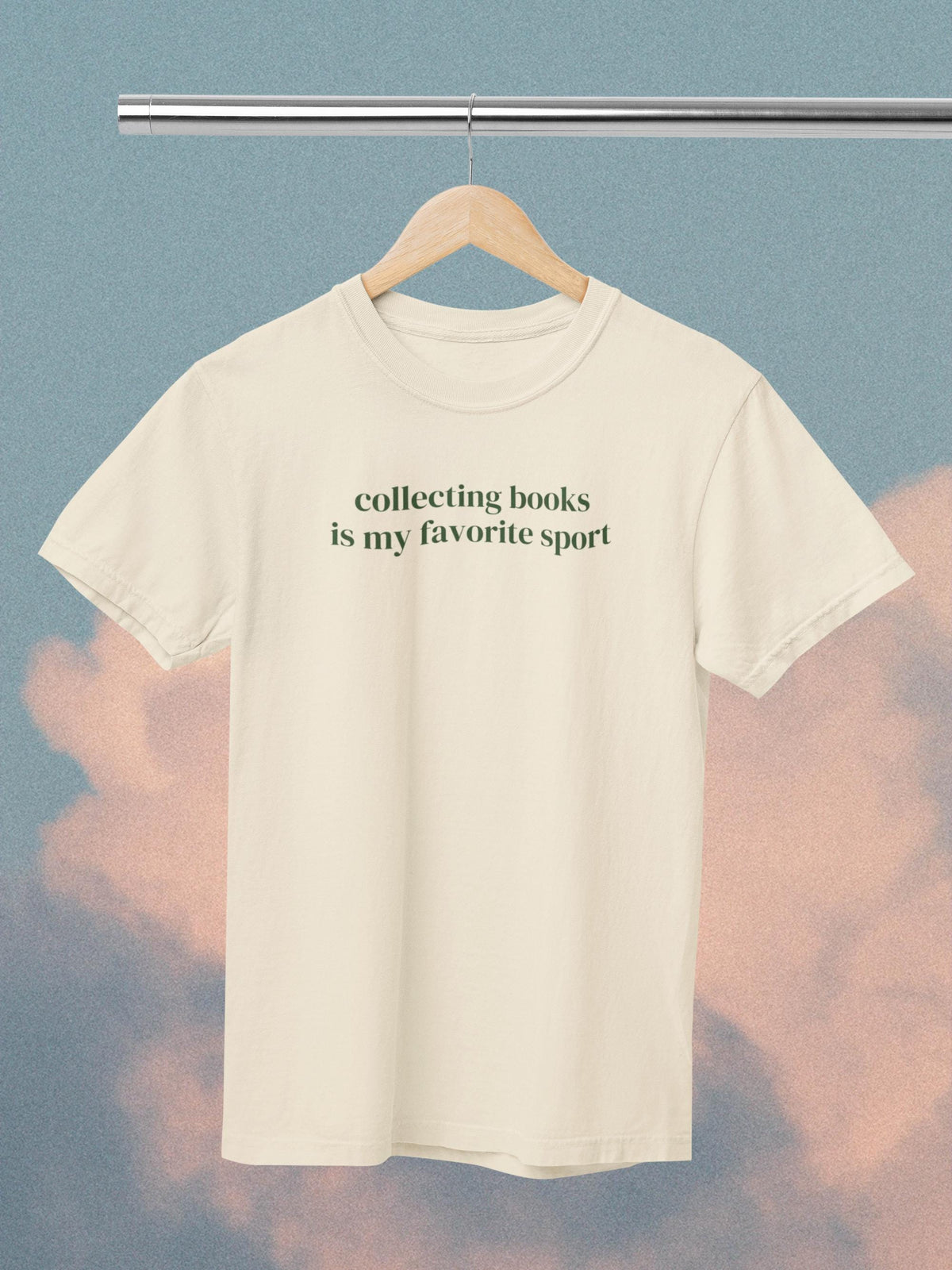 Book Lover Tee Shirt for Romance Reader or Librarian Collecting Books is My Favorite Sport Funny Saying Bookish TShirt Silly TBR Books Graphic Tee – Aesthetic Look · High-Quality Print