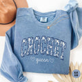 Crochet Sweatshirt Gift for Crochet Lover Toile Crocheting Sweater Coquette Crochet Gift for Mom Cute Crochet Crewneck Sweatshirt – Bold Style · Trending Graphic Apparel