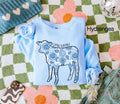 Cute Cow Mom Sweatshirt For Farmers Animal Lover Gift Cow Lover Heifer SweatshirtFarm Animal SweatshirtFarm Love Sweater Sweatshirt – Bold Style · Top Pick For Any Outfit