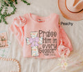 Praise Him In Every Season sweatshirt Psalm 1462 Bible Verse Shirt Jesus Love Christian Faith Gift Religious Shirts Sweatshirt – Soft Feel · Top Pick For Any Outfit