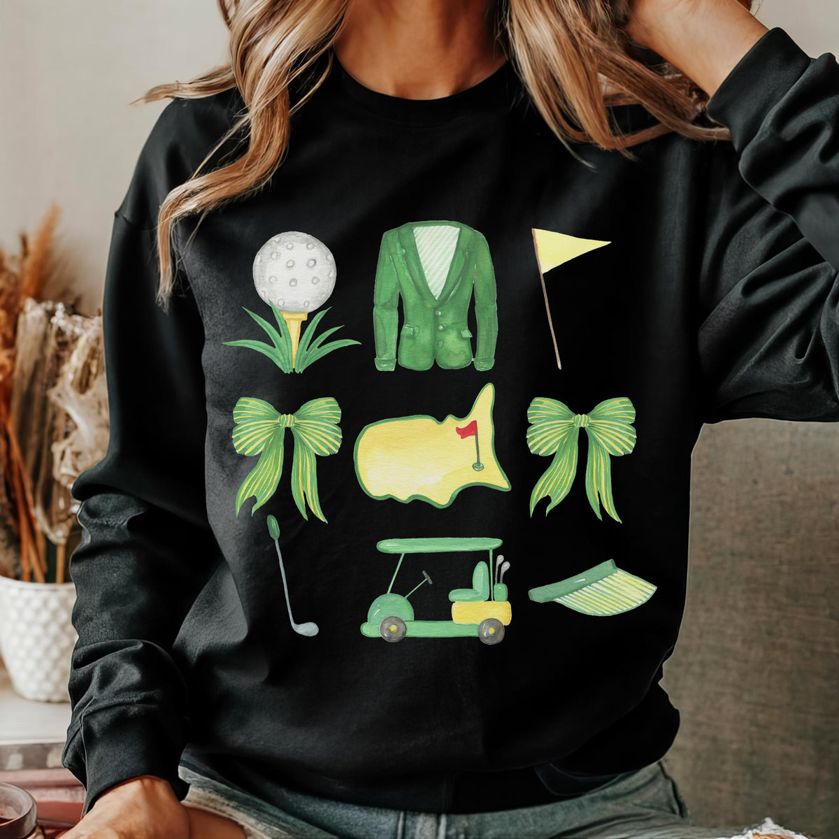 Womens Golf Sweatshirt Womens Golf Gift Golf Sweater Womens Golf Shirt Golf Gifts for Women Trendy Oversized Sweatshirt Sweatshirt – Fan Favorite · Perfect For Daily Wear