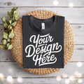Dark Grey Heather Bella Canvas 3001 Flatlay Mockup Dark Grey Heather Tshirt Mockup Folded POD Shirt Mockup Dark Heather Grey Bella Canvas Graphic Tee – Soft Feel · Perfect For Daily Wear