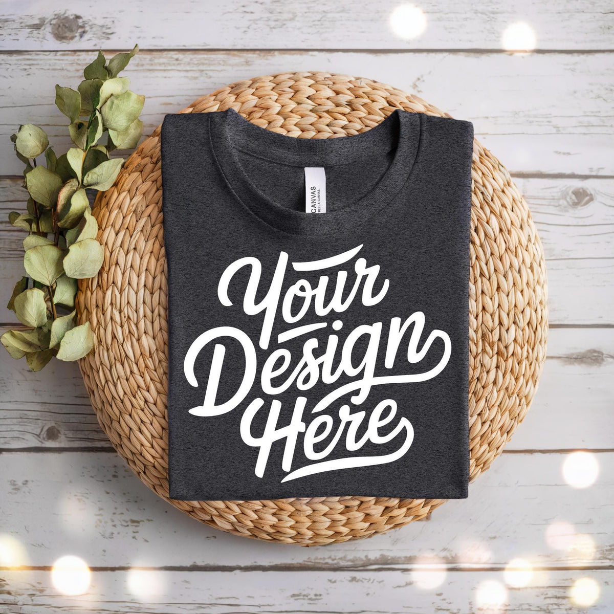 Dark Grey Heather Bella Canvas 3001 Flatlay Mockup Dark Grey Heather Tshirt Mockup Folded POD Shirt Mockup Dark Heather Grey Bella Canvas Graphic Tee – Soft Feel · Perfect For Daily Wear