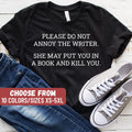 Writer Gifts Writer Shirt Funny Writing Shirt Writing Gifts Journalist Gifts Author Gifts Novelist Shirt Cute Writing Shirt Graphic Tee – Warm & Stylish · Trending Graphic Apparel