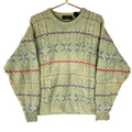 Vintage Eddie Bauer Cable Knit Sweater Large Green Crewneck Pattern 90s Graphic Tee – Soft Feel · Perfect For Daily Wear