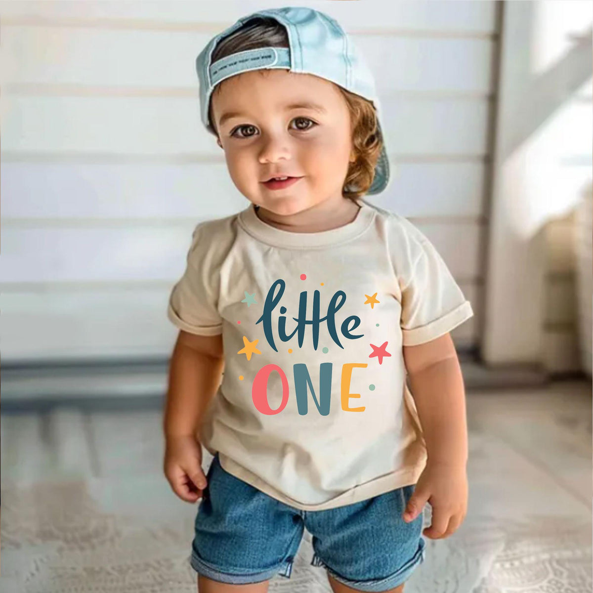 Little One Shirt First Birthday Toddler Shirt Baby Girls and Baby Boys First Birthday Birthday Party Outfit Natural Toddler Youth Tee Graphic Tee – Premium Graphic · High-Quality Print