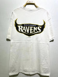 Vintage 1996 Baltimore Ravens NFL Inaugural Season Team Logo Football Fan T Shirt Graphic Tee – Feel-Good Design · Perfect For Daily Wear