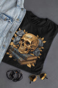 Human Skull Diagram T Shirt Free US Shipping Dark Academia Anatomy Art Vintage Medical Gift XS 4XL Graphic Tee – Feel-Good Design · Perfect For Daily Wear