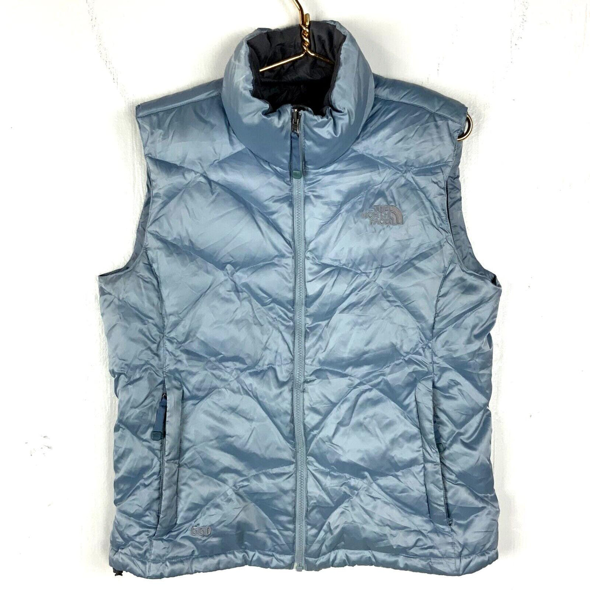 The North Face Women39s Aconcagua 550 Down Vest Jacket Size Large Blue Full Zip Graphic Tee – Bold Style · Top Pick For Any Outfit