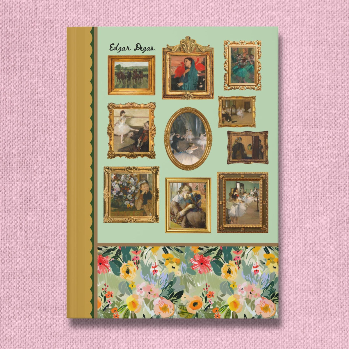 Edgar Degas Art History Notebook 19th Century French Impressionist Humanities Major Gift Ballerina Dancer or Historian Famous Paintings Graphic Tee – Aesthetic Look · Perfect For Daily Wear