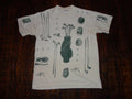 Vintage 90s Golf AOP All Over Print Relevant T Shirt L Graphic Tee – Easygoing Wear · Perfect For Daily Wear