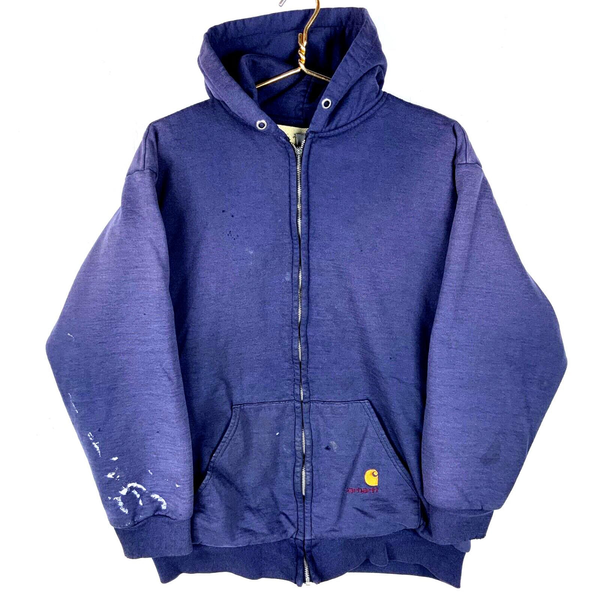 Vintage Carhartt Active Lined Sweatshirt Hoodie Jacket XL Blue Workwear Hoodie – Fan Favorite · Trending Graphic Apparel