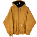 Carhartt Active Lined Sweatshirt Hoodie Jacket 3XL Brown Full Zip Workwear Hoodie – Easygoing Wear · Must-Have Style