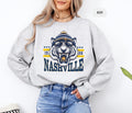 Nashville Hockey Sweatshirt Cool Urban Ice Hockey Apparel Unisex Crewneck Jumper Hockey Fan Gift Predator Sports Team Top Winter Game Day Sweatshirt – Feel-Good Design · Trending Graphic Apparel