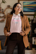 First Grade Teacher Sweatshirt with Bow Graduation Gift for Elementary Education Major or Cute Congratulations Present for New Teacher Sweatshirt – Cozy Vibes · High-Quality Print