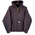 Vintage Carhartt Active Lined Sweatshirt Hoodie Jacket XL Black Zip Workwear Hoodie – Aesthetic Look · Must-Have Style