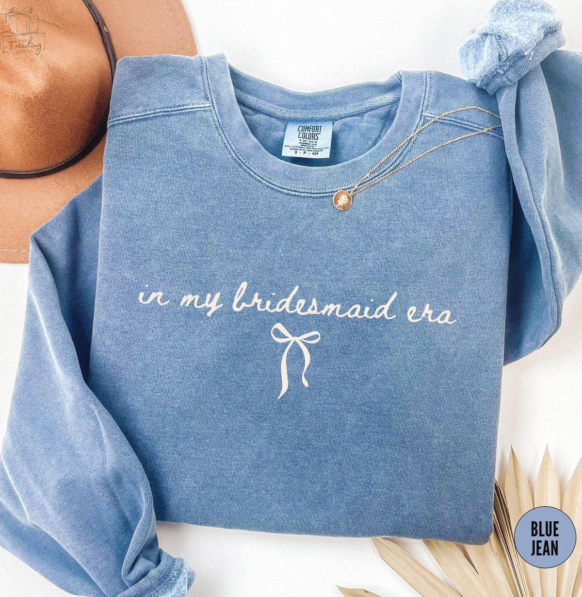 Bridesmaid Era Sweatshirt Bridesmaid Proposal Gift Maid of Honor Sweater Getting Ready Bridal Party Bachelorette Shirts Sweatshirt – Soft Feel · High-Quality Print