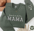 Custom Soccer Mom Sweatshirt Floral Soccer Mama Sweater Toile Soccer Mama ShirtPersonalized Game Day CrewneckSports Mom Mothers Day Gift Sweatshirt – Premium Graphic · Must-Have Style