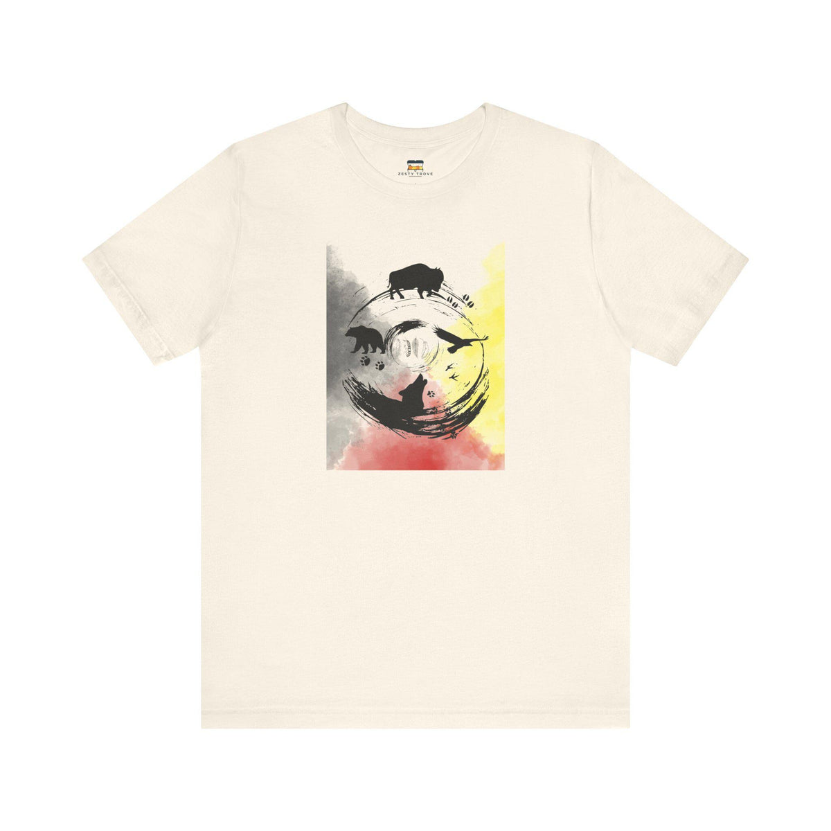 The Four Directions T Shirt Native Inspired Tee Animal Lovers Shirt Nature Lovers Shirt Gift Graphic Tee – Bold Style · High-Quality Print