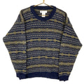 Vintage Columbia Knit Wool Sweater Size Medium Blue Fair Isle 80s 90s Graphic Tee – Easygoing Wear · Must-Have Style