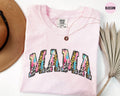 Leopard Mama Shirt New Mom Gift Denim Print Mommy Tshirt Oversized Mom Shirt Mommy Outfits First Time Mothers Day Graphic Tee – Premium Graphic · Must-Have Style