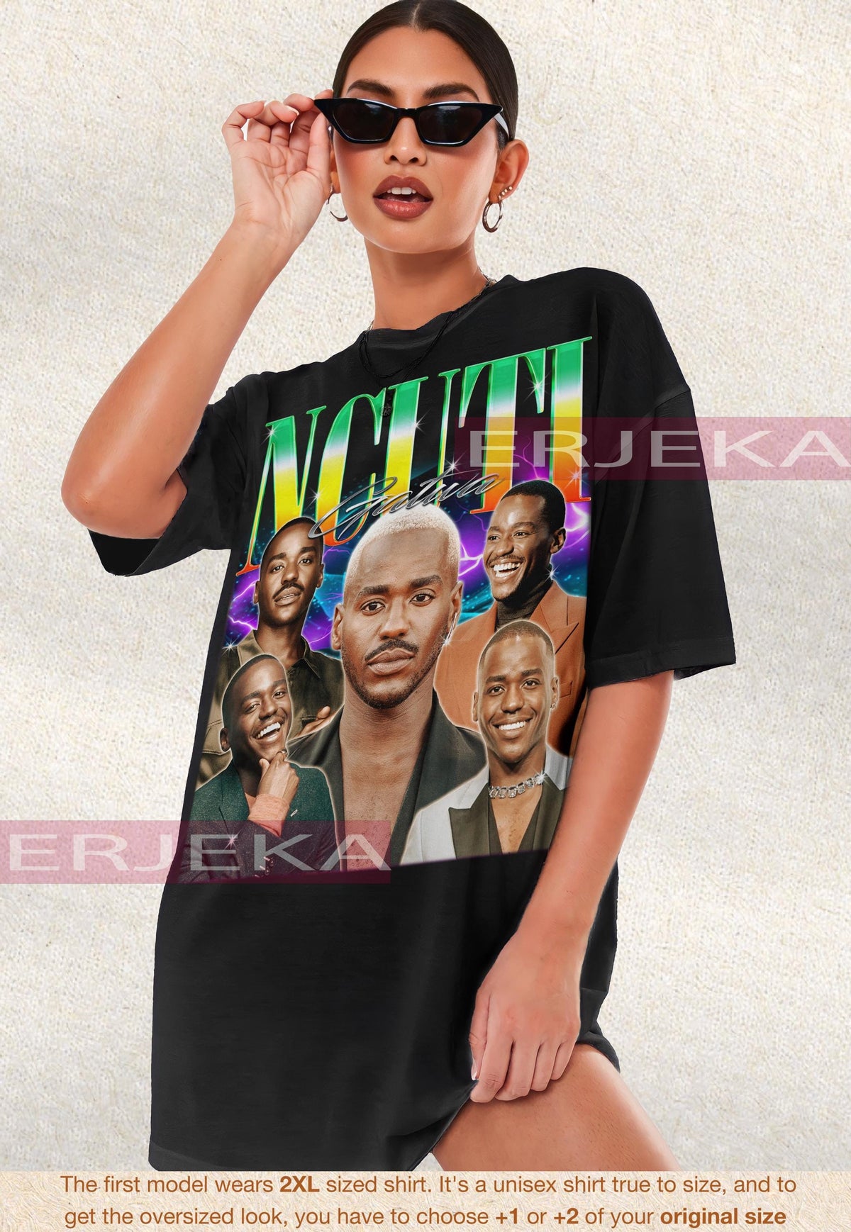 NCUTI GATWA Vintage Shirt Ncuti Gatwa Homage Tshirt Ncuti Gatwa Fan Tees Ncuti Gatwa Retro 90s Sweater Ncuti Gatwa Merch Gift Ncuti Graphic Tee – Everyday Comfort · Top Pick For Any Outfit