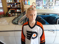 Vintage 9039s Philadelphia Flyers CCM NHL Hockey Jersey Youth LXL Jersey – Fan Favorite · Great Gift For Fans