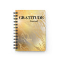Golden Gratitude Journal Spiral Bound Journal Grateful Notebook Daily Journaling Book Graphic Tee – Warm & Stylish · Must-Have Style
