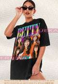 BETTY SUAREZ Shirt Betty Suarez Homage T Shirt Beatriz U Suarez Ugly Betty Movie Character Vintage Merch America Ferrera Tee Fan Gift Graphic Tee – Aesthetic Look · Perfect For Daily Wear