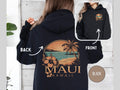 Vintage Maui Hoodie Unisex Hooded Sweatshirt Retro Hawaiian Jumper Tropical Island Pullover Beach Vacation Sweater Hawaii Lounge Top Hoodie – Easygoing Wear · Perfect For Daily Wear