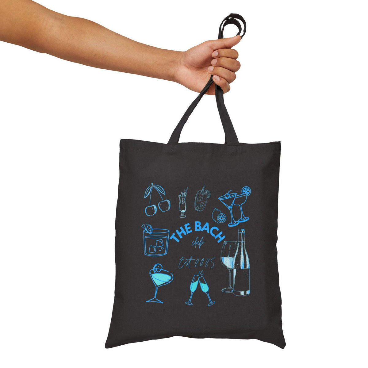 Cotton Canvas Tote Bag The Bach Club Bachelorette Bag Social Club Luxury Bachelorette Party Gift Fun Gift for Bridesmaids Reusable Tote Bag – Bold Style · Trending Graphic Apparel
