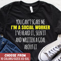 Social Worker Gifts Social Worker Shirt Gift For Social Worker School Counselor Shirt Therapist Shirt MSW Shirt LSW Social Worker Graphic Tee – Cozy Vibes · Great Gift For Fans
