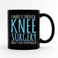 Knee Replacement Mug Knee Surgery Gift Knee Gift Gifts For Knee Replacement Surgery Funny New Knee Gifts Knee Surgeon Coffee Mug Graphic Tee – Fan Favorite · Must-Have Style