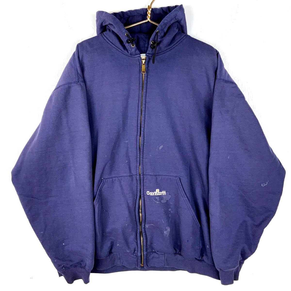 Vintage Carhartt Active Lined Sweatshirt Hoodie Jacket 3XL Tall Blue Workwear Hoodie – Feel-Good Design · Must-Have Style