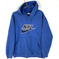 Vintage Nike Sweatshirt Hoodie Size Extra Large Blue Y2K Big Logo Hoodie – Premium Graphic · Must-Have Style