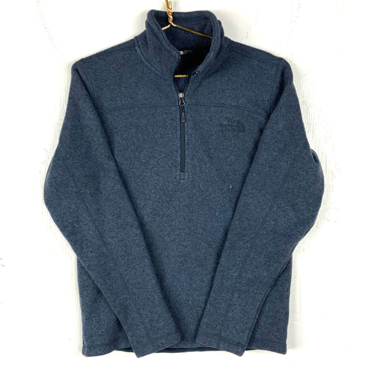 The North Face Fleece Quarter Zip Sweater Jacket Size Small Blue Graphic Tee – Aesthetic Look · Top Pick For Any Outfit
