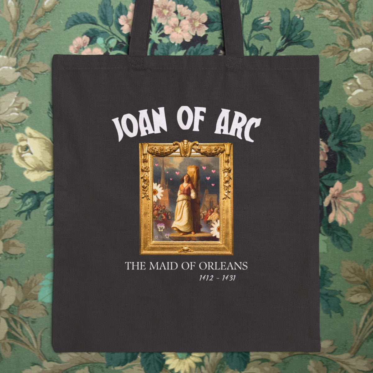 Joan of Arc Art History Tote Bag French History Buff Gift for Social Studies Teacher European History Professor Women39s History Tote Bag Tote Bag – Soft Feel · Top Pick For Any Outfit