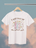 Last Day of School Teacher or School Principal Tee Shirt Cute Bookish Class Dismissed TShirt Out for Summer Elementary or Preschool Tee Graphic Tee – Bold Style · High-Quality Print