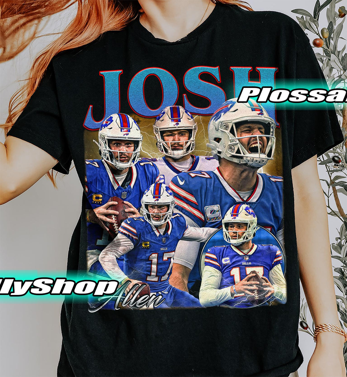 Limited Josh Allen Shirt Vintage Josh Allen MVP 17 Graphic Y2K T shirt Gift For Fan Graphic Tee Gift For Woman and Man Unisex T Shirt Graphic Tee – Warm & Stylish · High-Quality Print