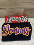 Custom Glitter School Spirit Shirt Customize with your School Mascot and 2 Glitter Colors Made with Real Glitter Graphic Tee – Soft Feel · Must-Have Style