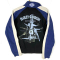 Harley Davidson Motorcycles Sweatshirt Quarter Zip Size Extra Large Blue Sweatshirt – Everyday Comfort · Perfect For Daily Wear