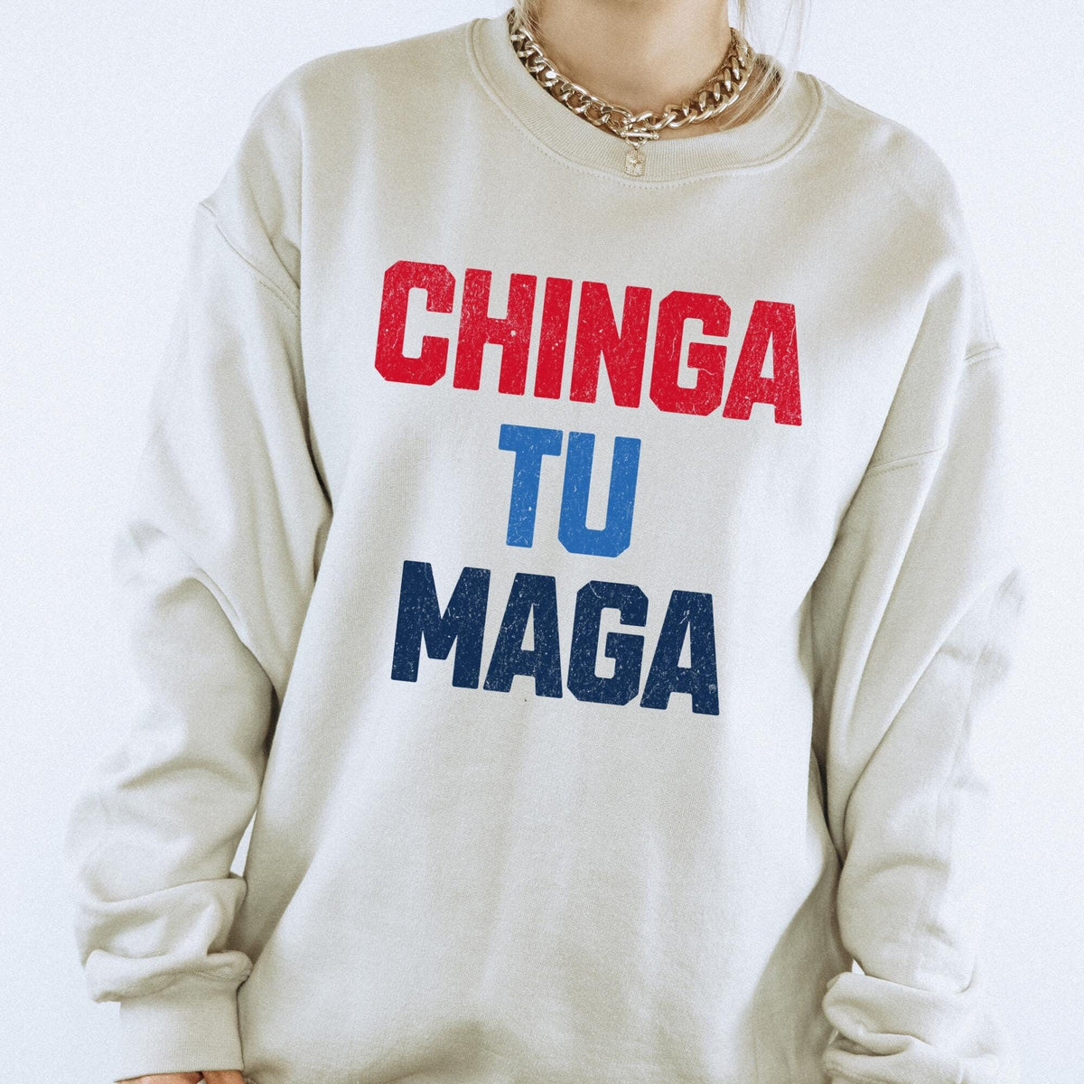 Chinga Tu Maga Anti Trump Shirt Anti Trump Sweatshirt FDT Shirt Fuck Donald Trump Liberal Shirt Left Shirt Anti Maga Sweatshirt – Everyday Comfort · Perfect For Daily Wear