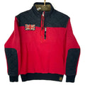 Polo Ralph Lauren Mens Medium Jacket Moto Racing Red 14 Zip British Flag Graphic Tee – Aesthetic Look · Perfect For Daily Wear