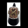 194039s5039s vintage inspired Mexican biker novelty rectangle shape quotPistols crossedquot ring by SWS of London Jewelry Graphic Tee – Fan Favorite · Perfect For Daily Wear
