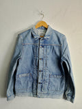 Levis denim trucker jacket Medium Graphic Tee – Cozy Vibes · Perfect For Daily Wear